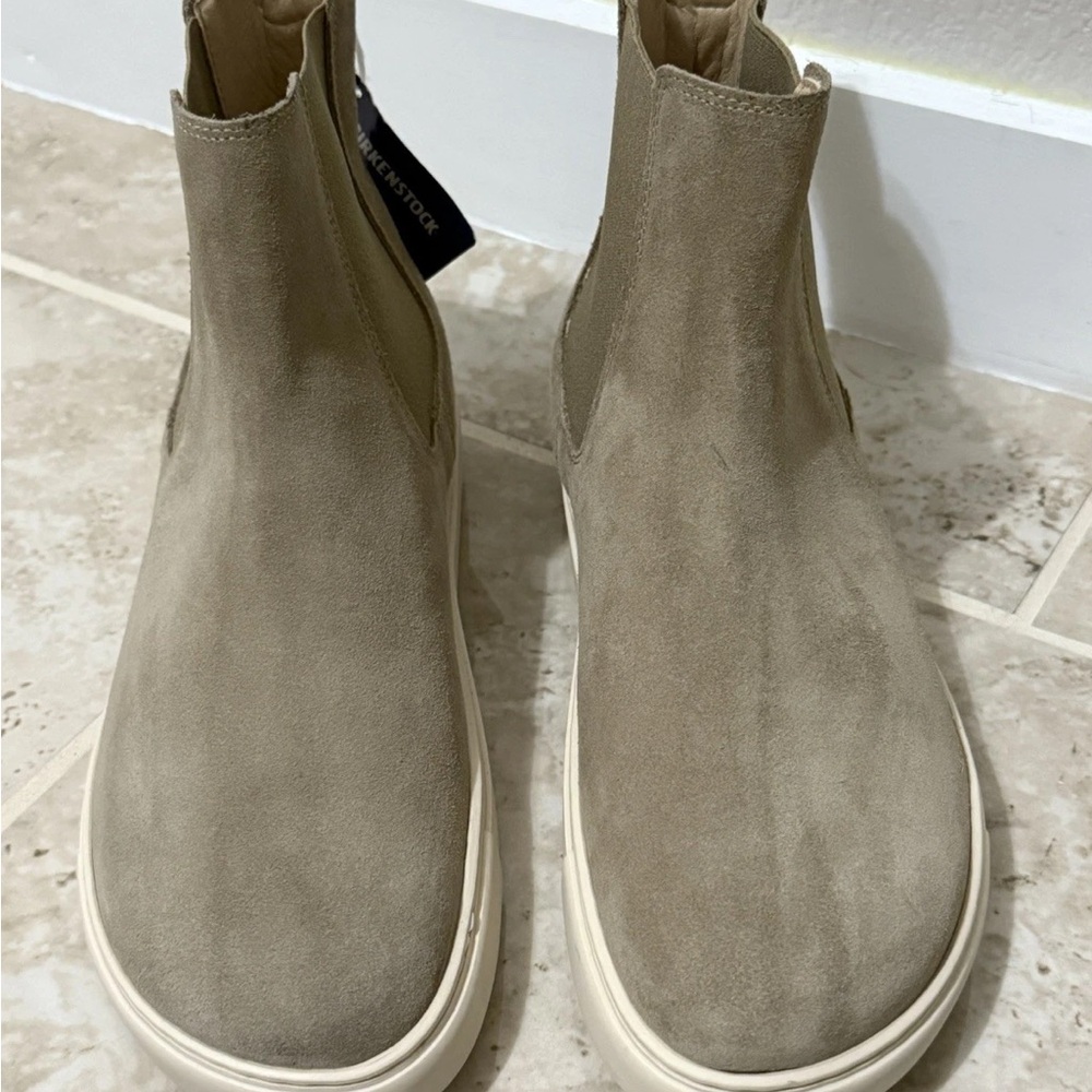 Birkenstock Bend Chelsea Suede Leather Boots - Picture 3 of 8